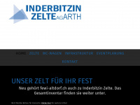inderbitzin-zelte.ch Webseite Vorschau