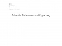 schwallis-ferienhaus-am-wipperberg.de Webseite Vorschau