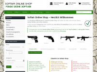 softair-online-shop.com Webseite Vorschau