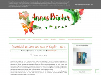 anna-buecher.blogspot.com Webseite Vorschau