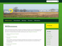 gruene-fleckeby.de Webseite Vorschau