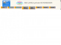 srilankaprivaterundreisen.com Webseite Vorschau