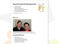 physiomuehle.de Webseite Vorschau