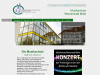 msvwienerwaldmitte.at Webseite Vorschau