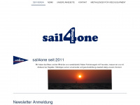 sail4one.com Webseite Vorschau