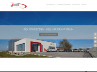 ribo-industrieboden.com Webseite Vorschau
