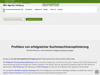seoagentur-hamburg.com Webseite Vorschau