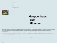 gruppenhaus-zum-hirschen.de Webseite Vorschau