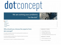 dot-concept.eu Webseite Vorschau