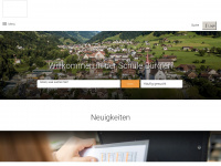 schule-buerglen.ch Webseite Vorschau