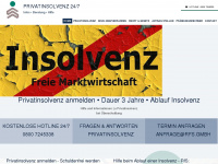 privatinsolvenz-24.de Webseite Vorschau