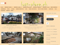 lost-place.ch Webseite Vorschau