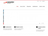 samariter-stadt-zürich.ch Webseite Vorschau