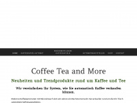 coffeeteaandmore.com Webseite Vorschau