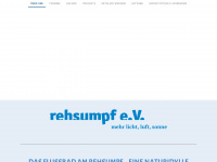 rehsumpf.net Webseite Vorschau