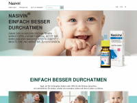 nasivin.ch Webseite Vorschau