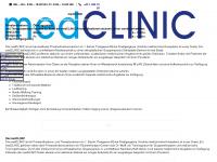 medclinic.at Webseite Vorschau