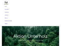 aktion-unterholz.org Webseite Vorschau