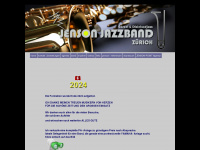 jensonjazzband.ch Webseite Vorschau