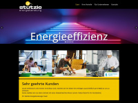 stuetzle-energieberatung.de Webseite Vorschau