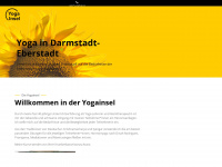 yogainsel-darmstadt.de Webseite Vorschau