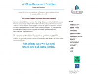 restaurant-schifftor.de Webseite Vorschau