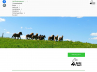 islandpferde-recherbusch.de Webseite Vorschau