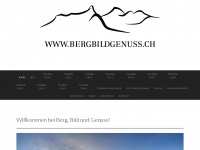 bergbildgenuss.ch Webseite Vorschau