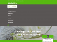 heilpraktikerin-anja-hepp.de Webseite Vorschau