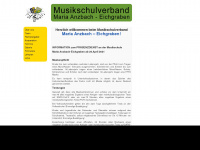 musikschule-mariaanzbach-eichgraben.at Webseite Vorschau