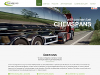 chemspans.com Webseite Vorschau