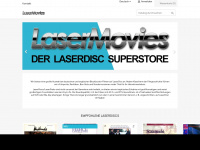 lasermovies.de Webseite Vorschau