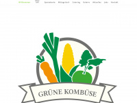 gruenekombuese.de Webseite Vorschau