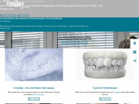 kieferorthopaedie-zuerich.ch Webseite Vorschau