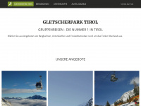gletscherpark-tirol.at Webseite Vorschau