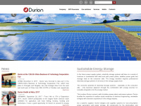 durionenergy.com Webseite Vorschau
