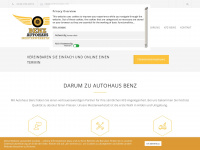 autohaus-benz.com Webseite Vorschau