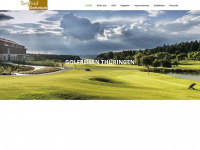 golfreisen-thüringen.de Webseite Vorschau