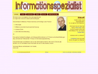 informationsspezialist.at Webseite Vorschau