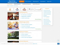 regensburg-restaurants.de Webseite Vorschau