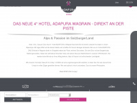 adapura-wagrain.com Webseite Vorschau