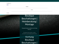 vorhang-boutique.ch Webseite Vorschau