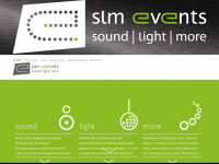 slm-events.de Webseite Vorschau