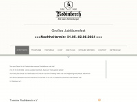 rodinberch.info Webseite Vorschau