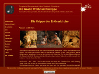 krippe-erloeserkirche.de Webseite Vorschau
