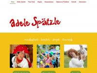 adele-spaetzle.de Webseite Vorschau