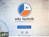 edu-technik.com Webseite Vorschau