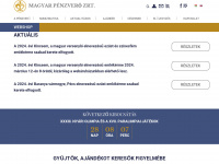 penzvero.hu Webseite Vorschau