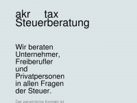 akr-tax.de Webseite Vorschau