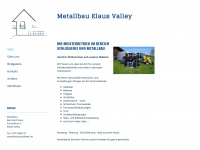 metallbau-klaus-valley.de Thumbnail